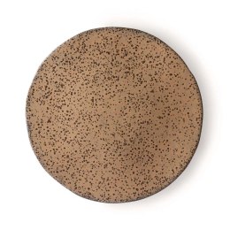 Ceramika gradientowa: talerz obiadowy beżowy (zestaw 2 szt)