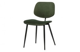 Krzesło do jadalni JACKIE leśny zielony
