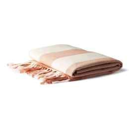 Ręcznik hammam / koc na plażę w paski HK Living 200x200 cm