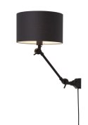 Lampa ścienna kinkiet Amsterdam 30 cm / abażur 32x20 cm (wybór koloru)