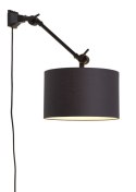 Lampa ścienna kinkiet Amsterdam 30 cm / abażur 32x20 cm (wybór koloru)