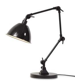 Lampa biurkowa Amsterdam 100 cm / abażur 25 cm czarna