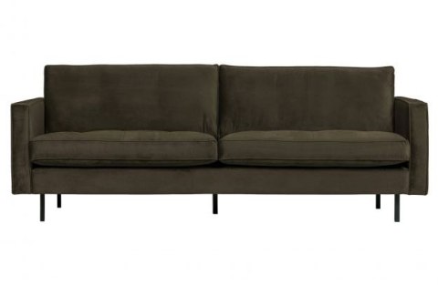 Klasyczna sofa RODEO 2,5-osobowa ciemnozielony