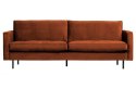 Klasyczna sofa RODEO 2,5-osobowa rdzawy