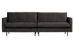 Klasyczna sofa RODEO 3-osobowa antracyt