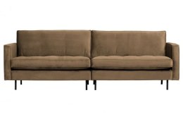 Klasyczna sofa RODEO 3-osobowa ciemnobrązowy