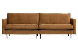 Klasyczna sofa RODEO 3-osobowa miodowy żółty