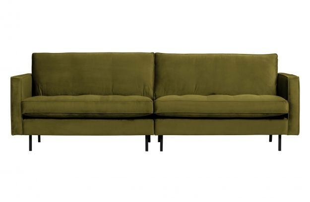 Klasyczna sofa RODEO 3-osobowa oliwkowy