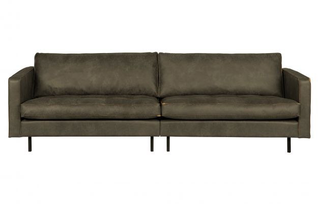Klasyczna sofa RODEO 3-osobowa zielony