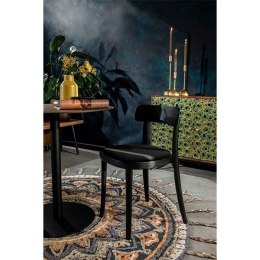Krzesło do jadalni drewniane BRANDON czarne