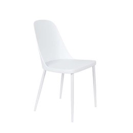Krzesło do jadalni POLLY białe