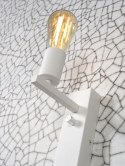 Lampa ścienna / kinkiet z półką Florence 38 cm biała