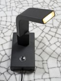 Kinkiet prosty nowoczesny LED ZURICH czarny