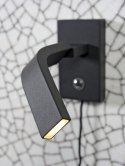Kinkiet prosty nowoczesny LED ZURICH czarny