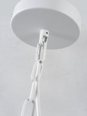 Lampa wisząca kwietnik Florence 52x19 cm biała