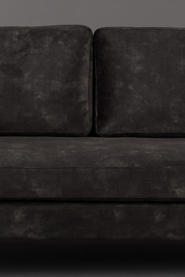 Sofa 3-osobowa HOUDA szara antracytowa