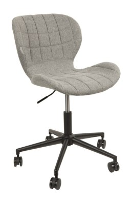 Krzesło biurowe z szarym obiciem OMG