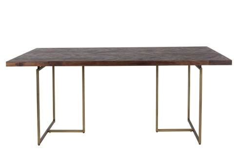Stół z motywem jodełki CLASS 220x90 cm