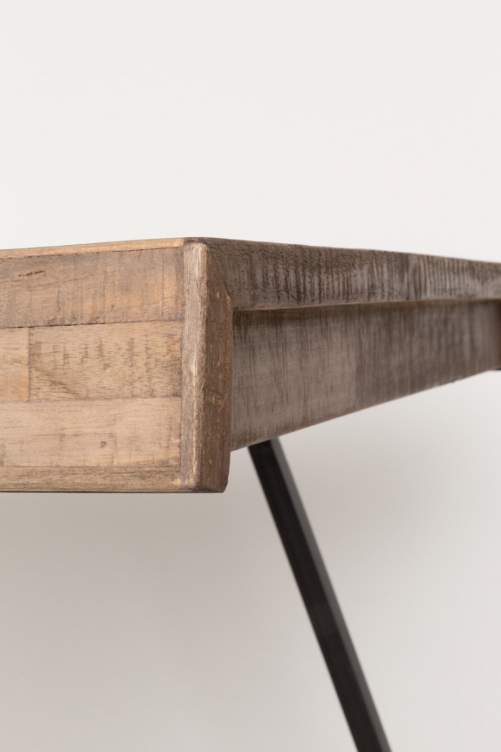 Stół drewniany tekowy 160x78 SABA naturalny
