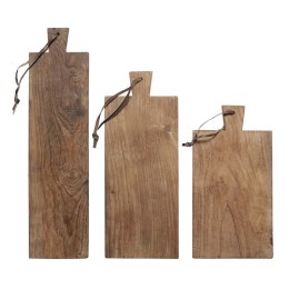 Zestaw desek z drewna tekowego (3 szt)