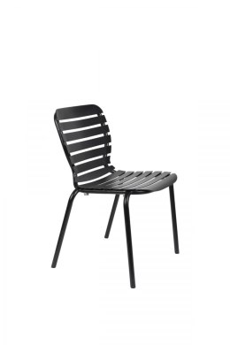 Krzesło ogrodowe z aluminum VONDEL czarne