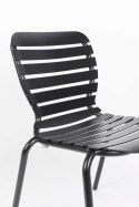 Krzesło ogrodowe z aluminum VONDEL czarne