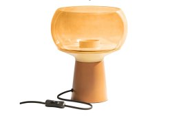 Lampa stołowa retro Mushroom rdzawa