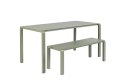 Stół ogrodowy aluminiowy VONDEL 168x87 zielony