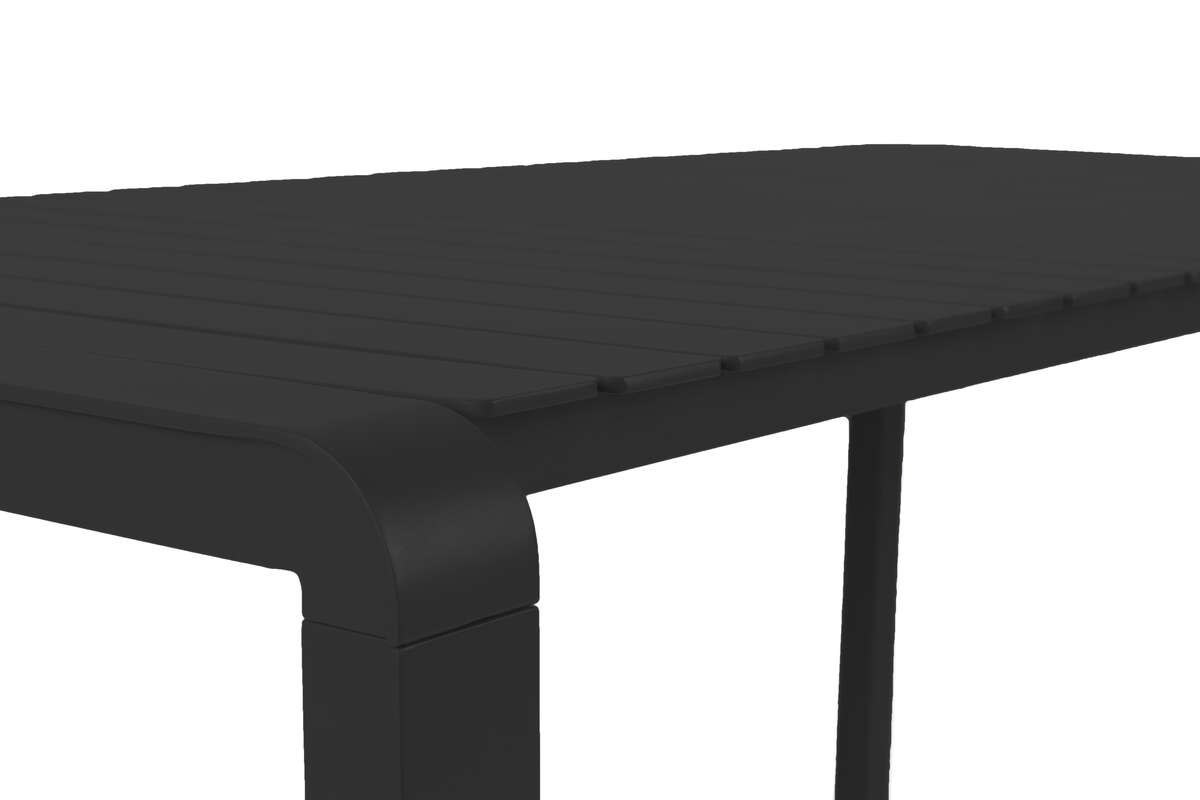 Stół ogrodowy aluminiowy VONDEL 214x97 czarny