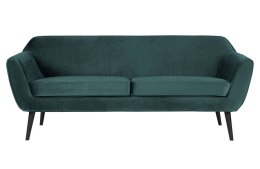 Sofa 3-osobowa welurowa morska Rocco 187 cm