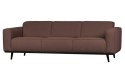 Sofa STATEMENT 3-osobowa 230 cm kawowa