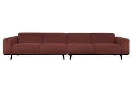 Sofa STATEMENT xl 4-osobowa 372 cm kasztanowy