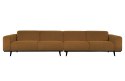 Sofa STATEMENT xl 4-osobowa 372 cm maślany
