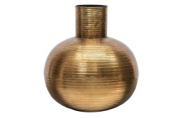Wazon dekoracyjny metalowa butla złota PIXIE
