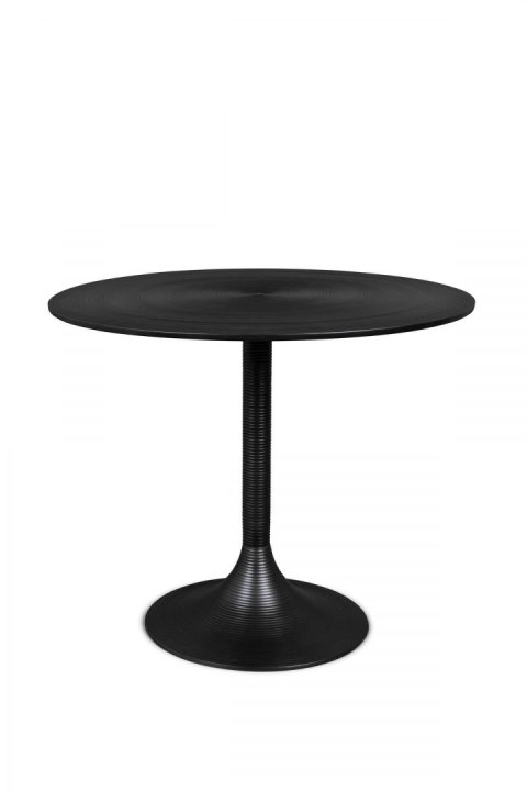Stół na jednej nodze HYPNOTISING ROUND czarny