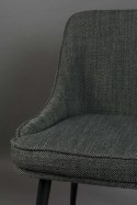 Krzesło tapicerowane MAGNUS antracytowe