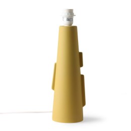 Ceramiczna lampa stołowa trapez matowy żółty Mix&match
