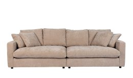 Sofa 3-osobowa z poduszkami beżowa SENSE
