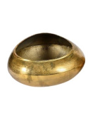Osłonka metalowa złota o nieregularnym kształcie Barok Old 1A