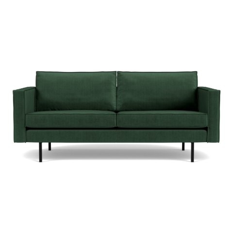 Sofa 2,5-osobowa RODEO aksamitna zielona