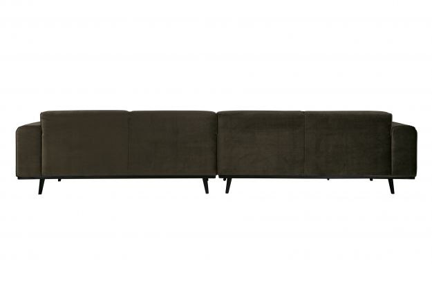 Sofa 4-osobowa aksamitna ciepła zieleń STATEMENT XL