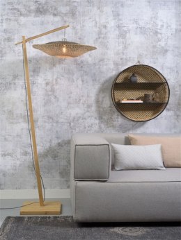Lampa podłogowa wysoka z bambusowym kloszem KALIMANTAN 60x15