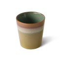 Kubek ceramiczny do kawy trzykolorowy 70's torf