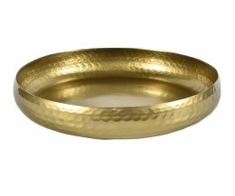 Patera okrągła z aluminium złota Deluxe gold B
