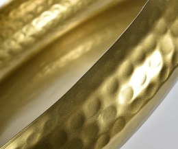 Patera okrągła z aluminium złota Deluxe gold B