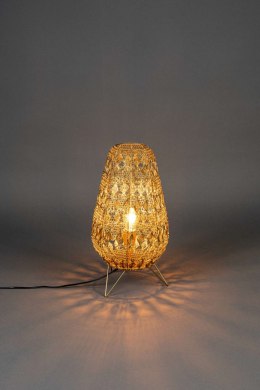 Lampa dekoracyjna ażurowa lampion FILO M mosiężny