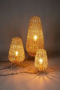 Lampa dekoracyjna ażurowa lampion FILO M mosiężny