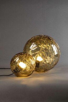 Lampa dekoracyjna ze szklana kula LUNE 40 cm
