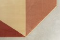 Dywan z motywem geometrycznym czerwień HARMONY 160x230 cm
