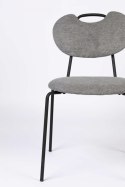 Krzesło tapicerowane AUSTIN szare